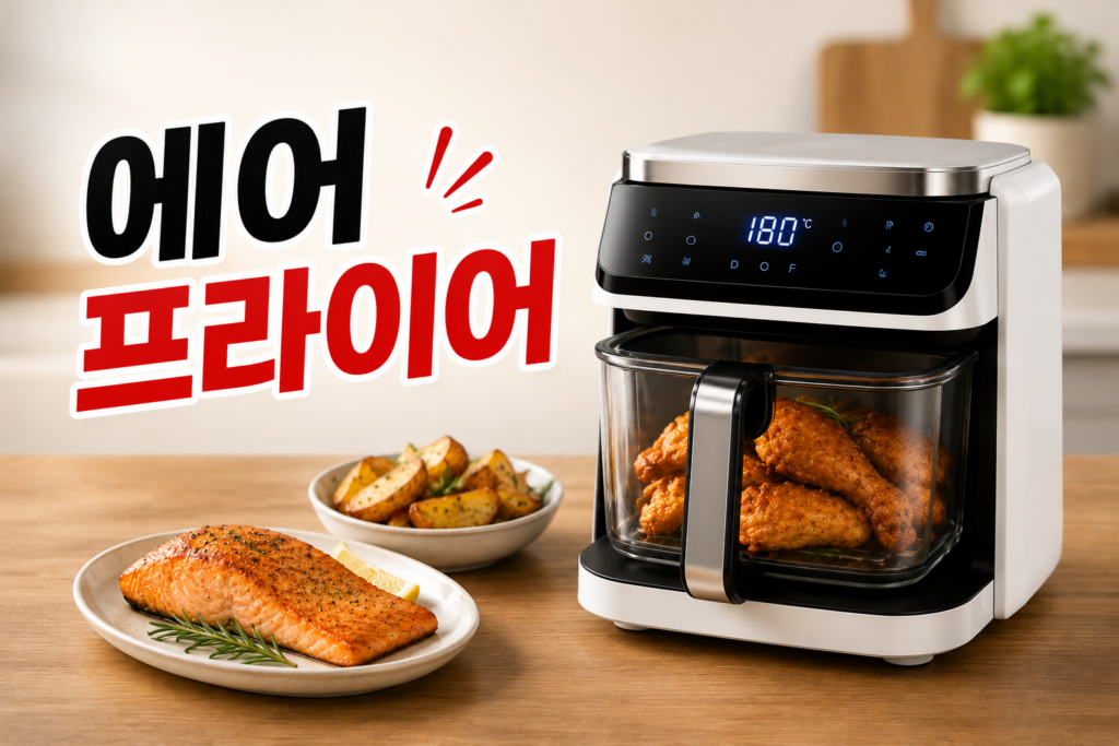 TOP 3  에어프라이어 추천 제품 이미지