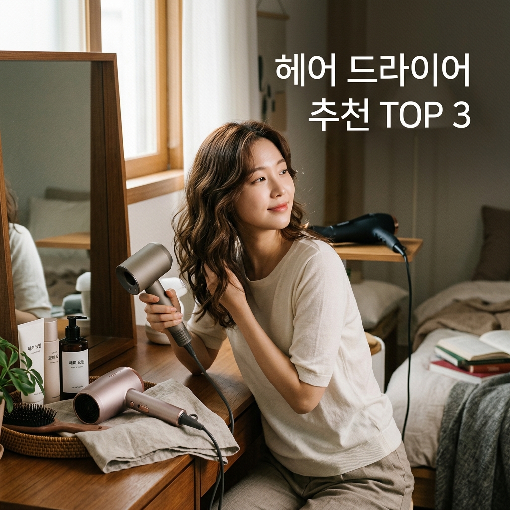 헤어 드라이어 추천 TOP 3 제품 이미지