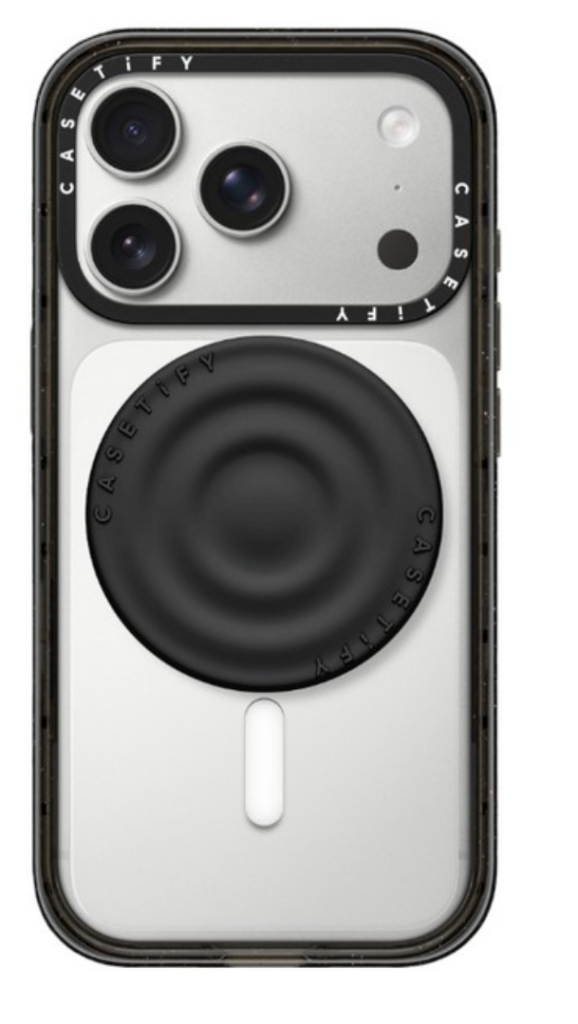 케이스티파이 Snappy Grip Stand 블랙｜스마트폰 그립·거치대 제품 이미지