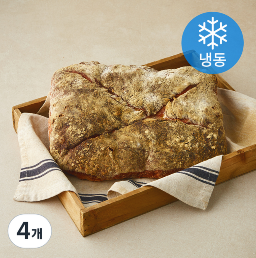 널담 고단백 저당 슬랩 냉동빵 600g × 4개｜총 2.4kg 대용량, 먹는 방법, 소분법, 칼로리 제품 이미지