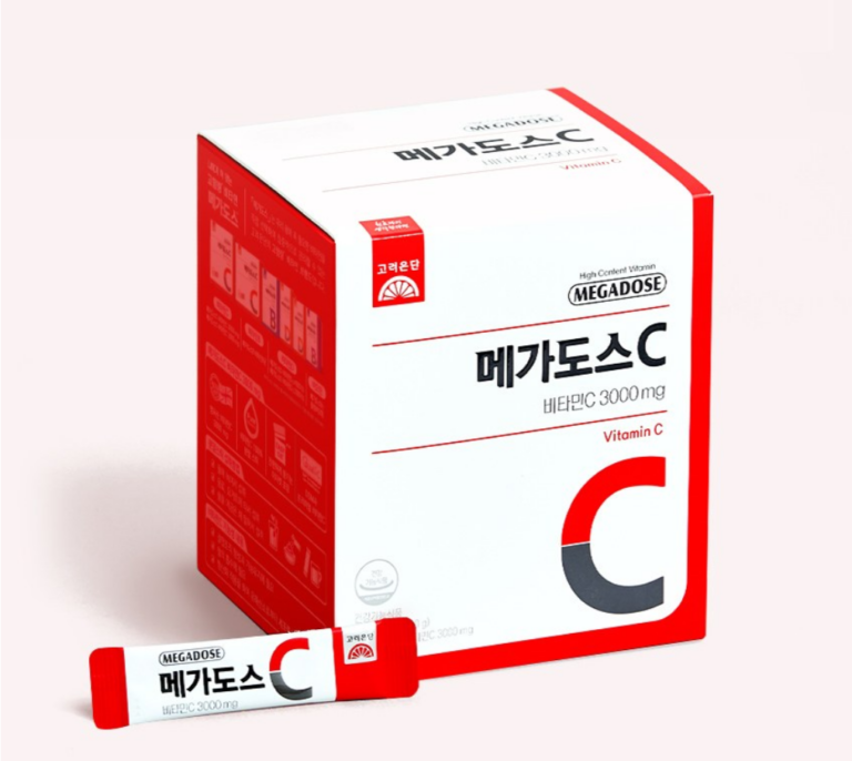 고려은단 메가도스 비타민C 3000mg 180g 2개｜간편한 스틱형 고함량 비타민C